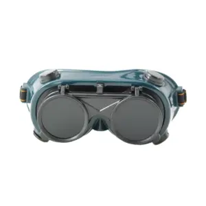 Kacamata Las Krisbow Goggle Welding Round Flip Up kw1000334