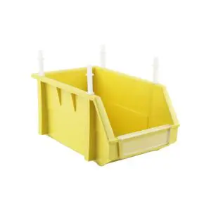 Kotak Perkakas Plastik Krisbow 15x24x12.4 Cm - Kuning