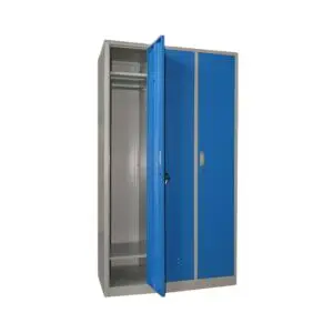 Lemari Loker Krisbow 3 Pintu Multi Column - Biru