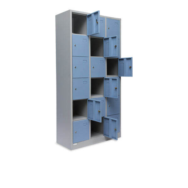 Lemari Loker Krisbow 18 Pintu - Biru - Image 3