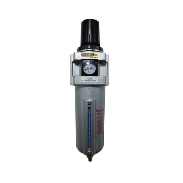 Filter Regulator Krisbow 1/2in Metal Bowl Crfrb05