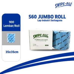 SWIPE ALL S60 Jumbo Roll Blue