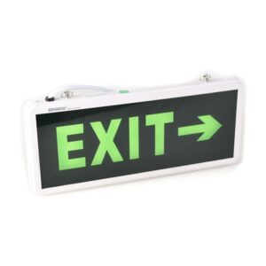 Krisbow Papan Petunjuk Pintu Darurat Dua Sisi