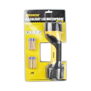 Krisbow Senter Led Tahan Air 60 Lm 4xAA