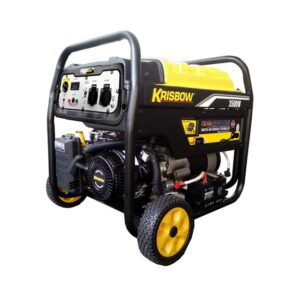 Krisbow Krpl35 Genset Lpg/bensin 1ph Open 3500w