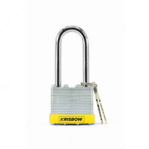 Krisbow Gembok Laminasi Long Shackle Silver