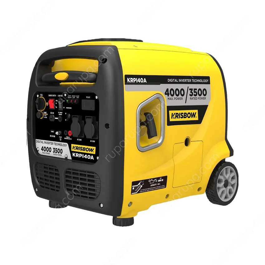 Krisbow Krpi40a Genset Bensin 1ph Silent 4000 Watt