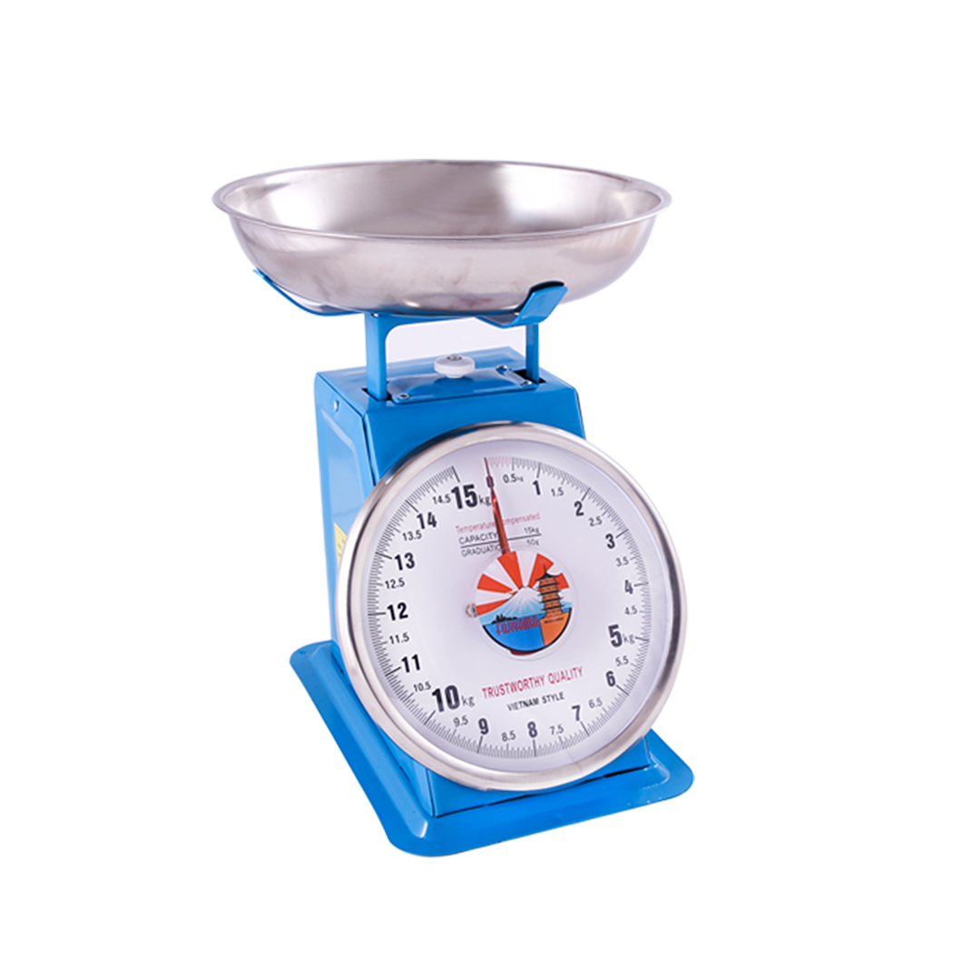 Fujiyama FDS-15B Timbangan Analog Spring Dial Scale Bawl Pan 15 kg