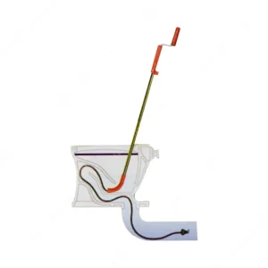 Krisbow Pembersih Saluran Toilet 9mmx1m