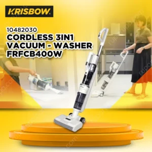 Krisbow Frfcb Vacuum Cleaner & Floor Washer Cordless 3 In 1