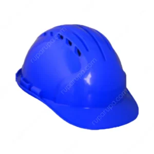 Krisbow Helm Keselamatan Kerja Front Brim Ecm Hdpe Biru