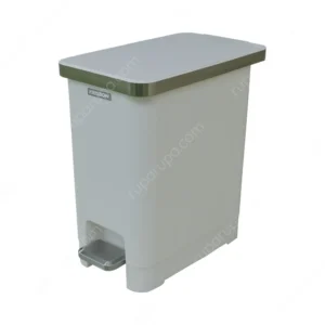 Krisbow Frsbs20wh Tempat Sampah Pedal Soft Close Slim 20 Ltr Putih