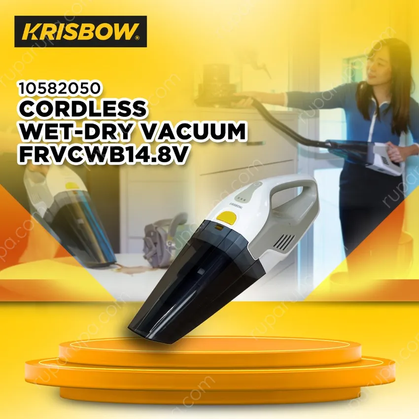Krisbow Frvcwb14.8v Wet & Dry Vacuum Cleaner Cordless
