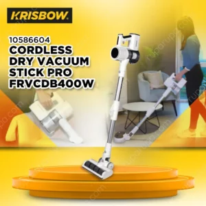 Krisbow Frvcdb400w Vacuum Cleaner Dry Cordless Stick Pro Putih