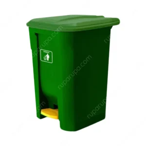 Krisbow Tempat Sampah Pedal Dengan Connector Plastik Pp 55 Ltr Hijau