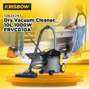 Krisbow Vacuum Cleaner 10 Ltr 1000 Watt Abu-abu