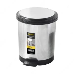 Krisbow Tempat Sampah Pedal 6 Ltr Silver