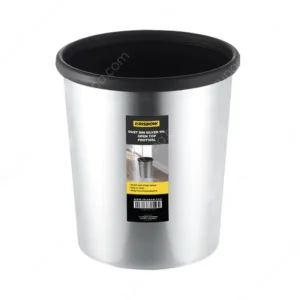 Krisbow Tempat Sampah Open Top 10 Ltr Silver