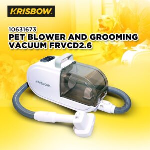 Krisbow Vacuum Blower And Grooming Hewan Putih