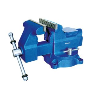 Krisbow Ragum Putar American Bench 10 Cm Biru