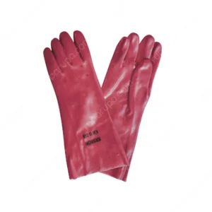 Krisbow Sarung Tangan Pengaman Pvc Merah