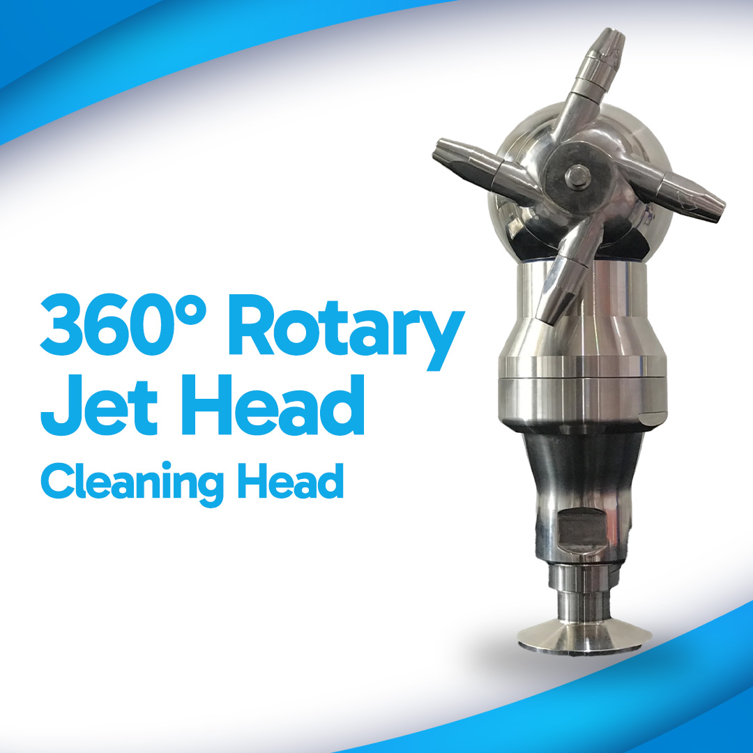 Serinox Sanitary 360° Rotary Jet Head Tank Cleaning