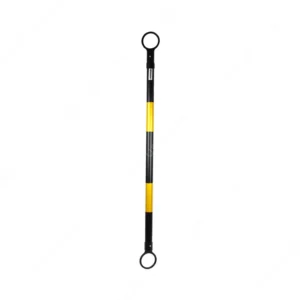 Krisbow Cone Bar Retractable 1,3-2,15 M Hitam/kuning