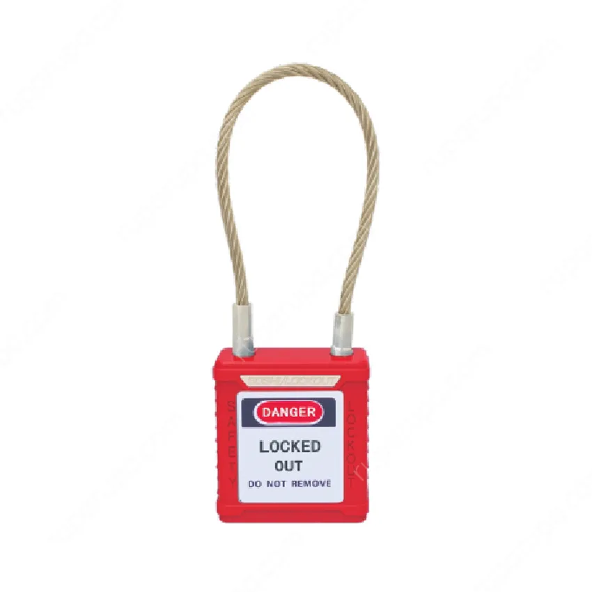 Krisbow Gembok Kawat 3.2 X 150 Mm Merah