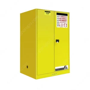 Krisbow 227 Ltr Flammable Lemari Kabinet 2 Pintu Kuning