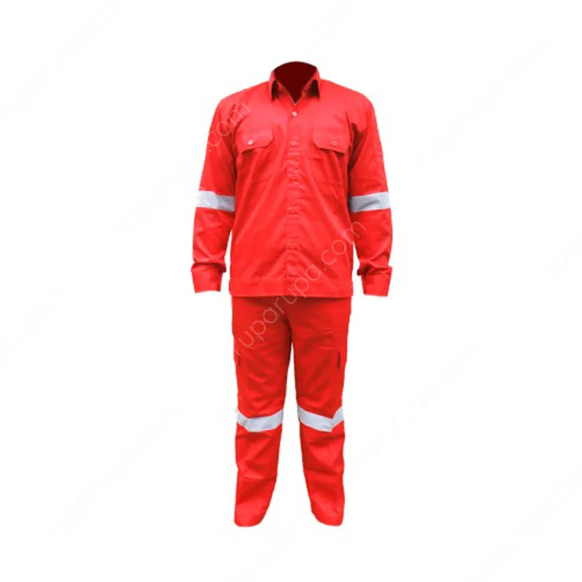 Krisbow Srwp1r Set Wearpack Ukuran M Merah