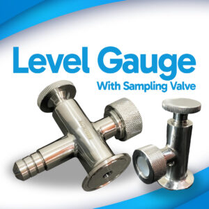 Serinox Level Gauge with Sampling Valve