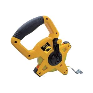 Krisbow 100 Mtr Meteran Gulung Fiberglass Lrmtf101 - Kuning