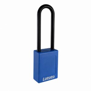 LOTOTO L406LTBLU Keyed Different Safety Padlock