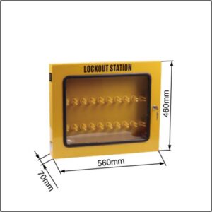 LOTOTO LX08B Metal Padlock Station
