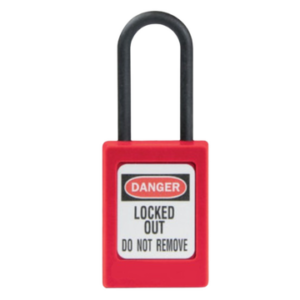 Lototo LS32RED Keyed Differ Charting System Safety Padlock Shackle Length 38 Mm