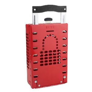 Lototo L503RED Safety Lockout Tagout Portable Group Lock Box