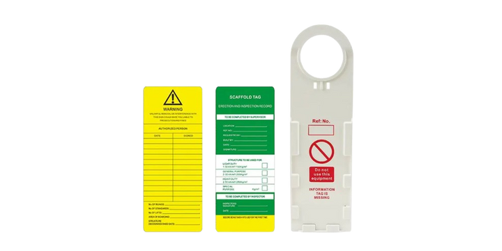 Lototo LSLT01 Safety Lockout Tagout Scaffold Holder Tag